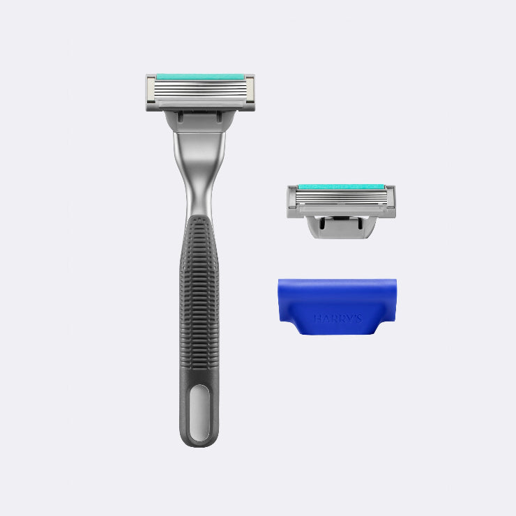 Harrys Plus Handle with Travel Blade Cover